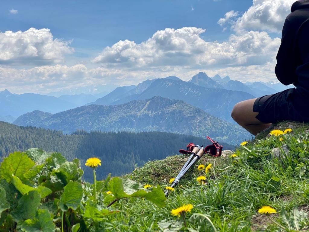 Bergquell Tirol Lägenhet Jungholz Exteriör bild