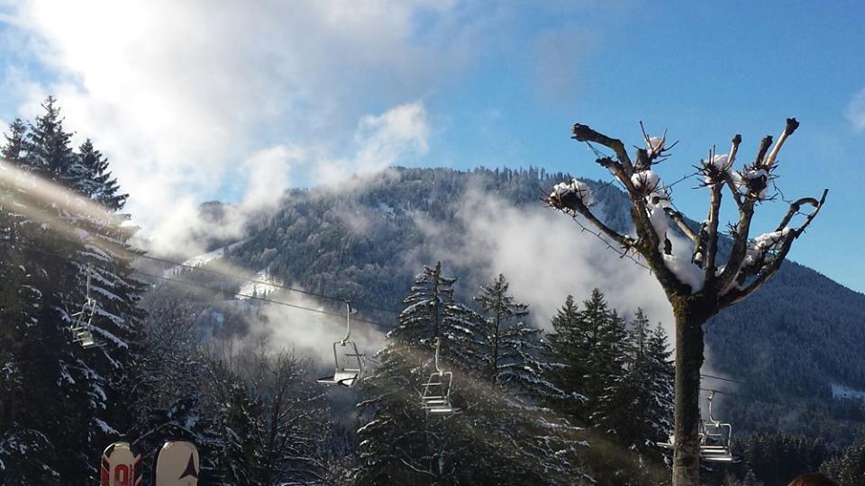 Bergquell Tirol Lägenhet Jungholz Exteriör bild